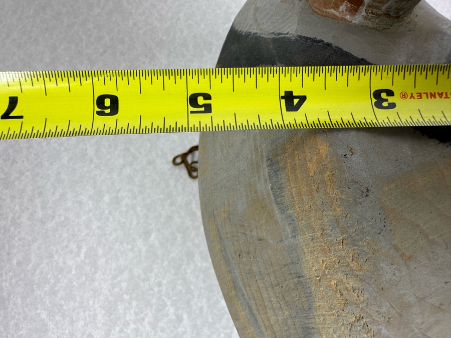 Vintage Hand Painted Wooden Duck Decoy 12'W X 5'D X 7'H [Photo 8]