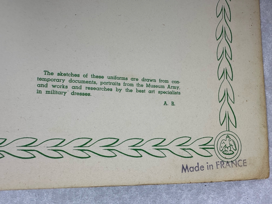 Vintage French Napoleon Paper Doll Book La Grande Armee Album No. 2 [Photo 13]