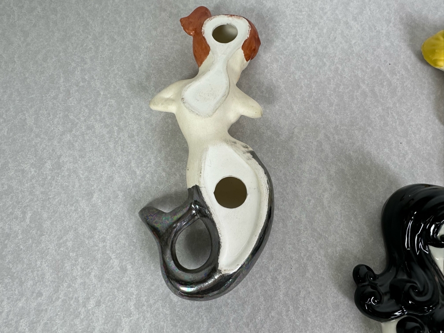 Just Added - Six Vintage Mermaids Ceramic Wall Decor [Photo 8]