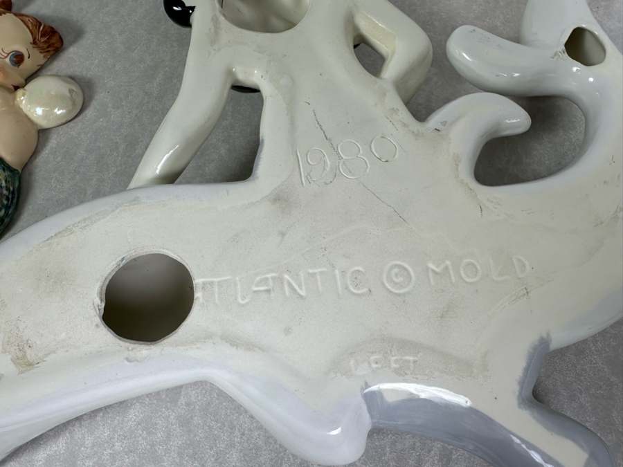 Just Added - Six Vintage Mermaids Ceramic Wall Decor [Photo 9]