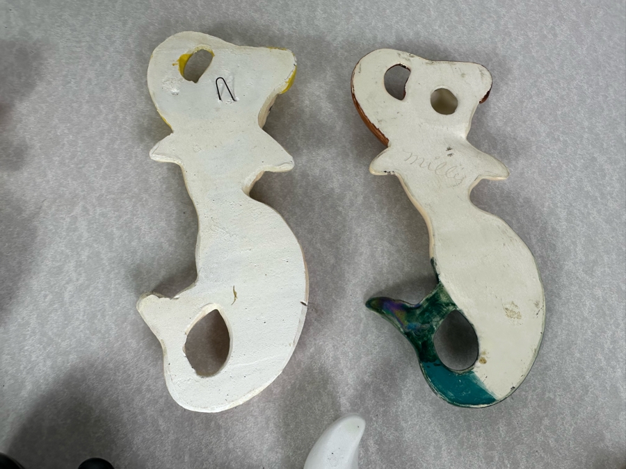 Just Added - Six Vintage Mermaids Ceramic Wall Decor [Photo 10]