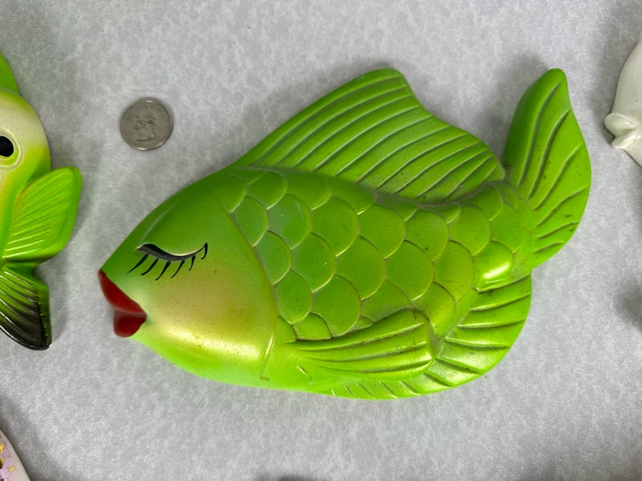 Just Added - Twelve Vintage Nautical Fish Ceramic Wall Decor [Photo 3]