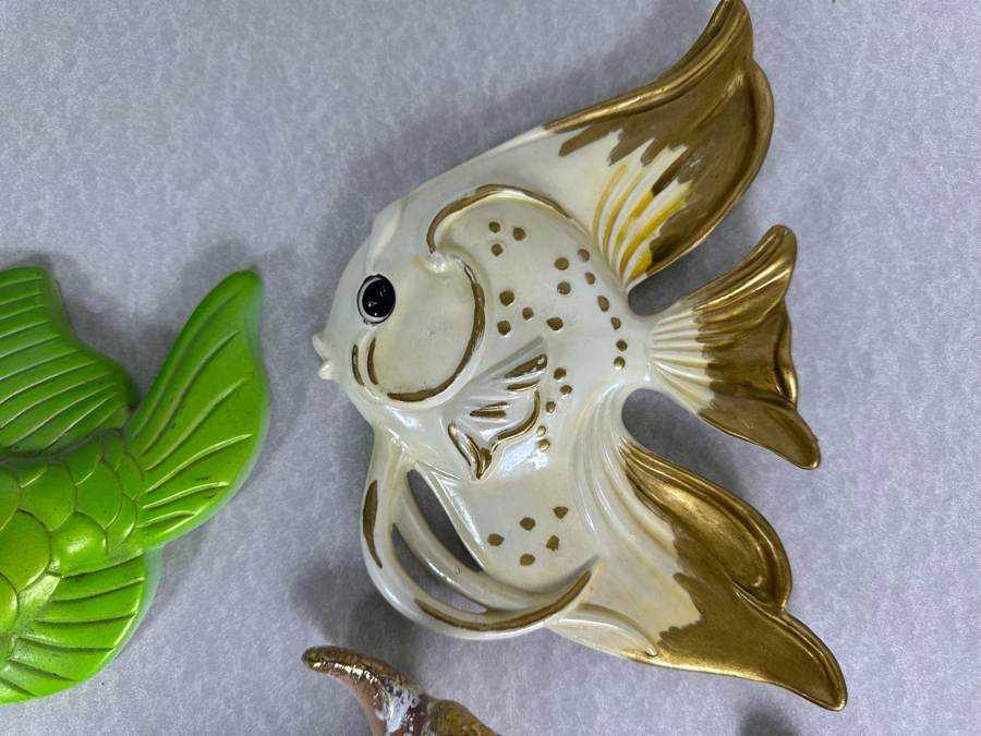 Just Added - Twelve Vintage Nautical Fish Ceramic Wall Decor [Photo 4]