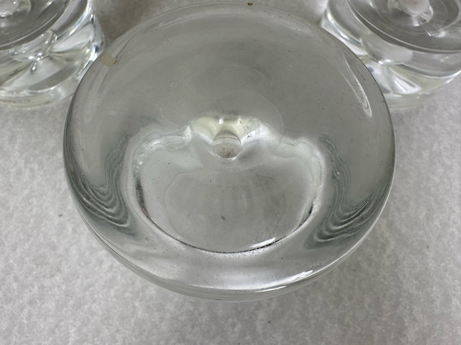 Just Added - Vintage Maxey 21'R Metal Tray, Vintage MCM Glass Decanter And Four Lowball Glasses [Photo 4]