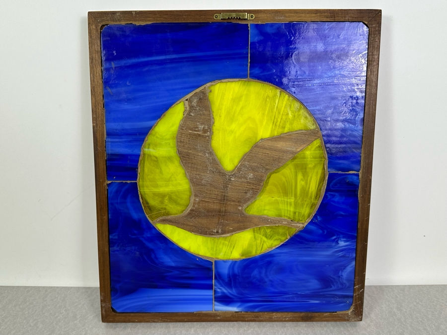 Just Added - Stained Glass / Wooden Seagull Artwork 14'W X 15.5'H [Photo 4]