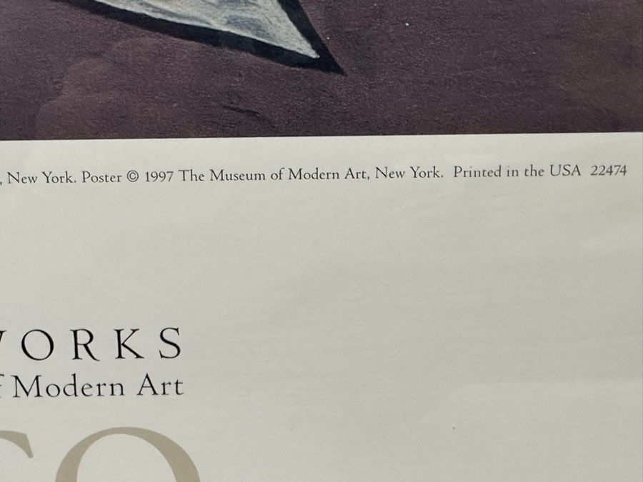 Just Added - Pablo Picasso 1997 Masterworks From The Museum Of Modern ...