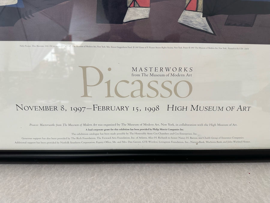 Just Added - Pablo Picasso 1997 Masterworks From The Museum Of Modern ...