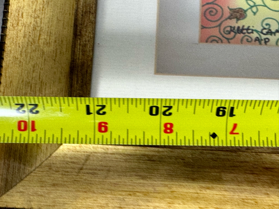 Just Added - Ketti Camus Artist Signed Artist Proof Three-Dimensional Mixed-Media Jerusalem Dove Of Peace Artwork Shadowbox Framed 23' X 18' [Photo 11]