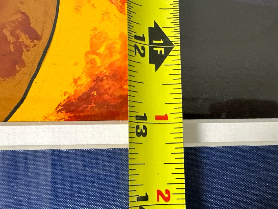 Just Added - Original Painting On Board Signed Kike 9' X 13' Framed 17' X 21' [Photo 10]