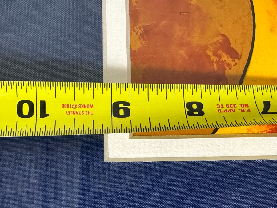 Just Added - Original Painting On Board Signed Kike 9' X 13' Framed 17' X 21' [Photo 9]