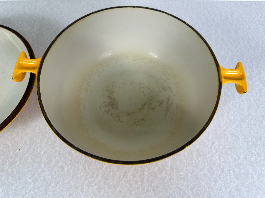 Le Creuset Cast Iron Pot With Lid Made In France 10.5'W [Photo 4]