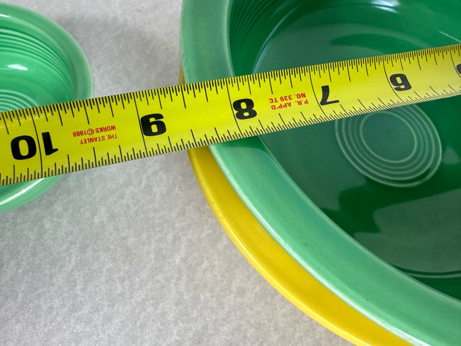 2 Fiesta Bowls 8.5'W & 2 Fiesta Cups 4.75'W [Photo 6]