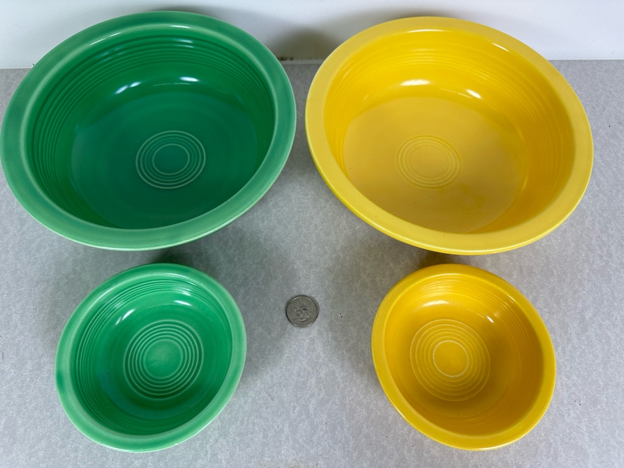 2 Fiesta Bowls 8.5'W & 2 Fiesta Cups 4.75'W [Photo 2]