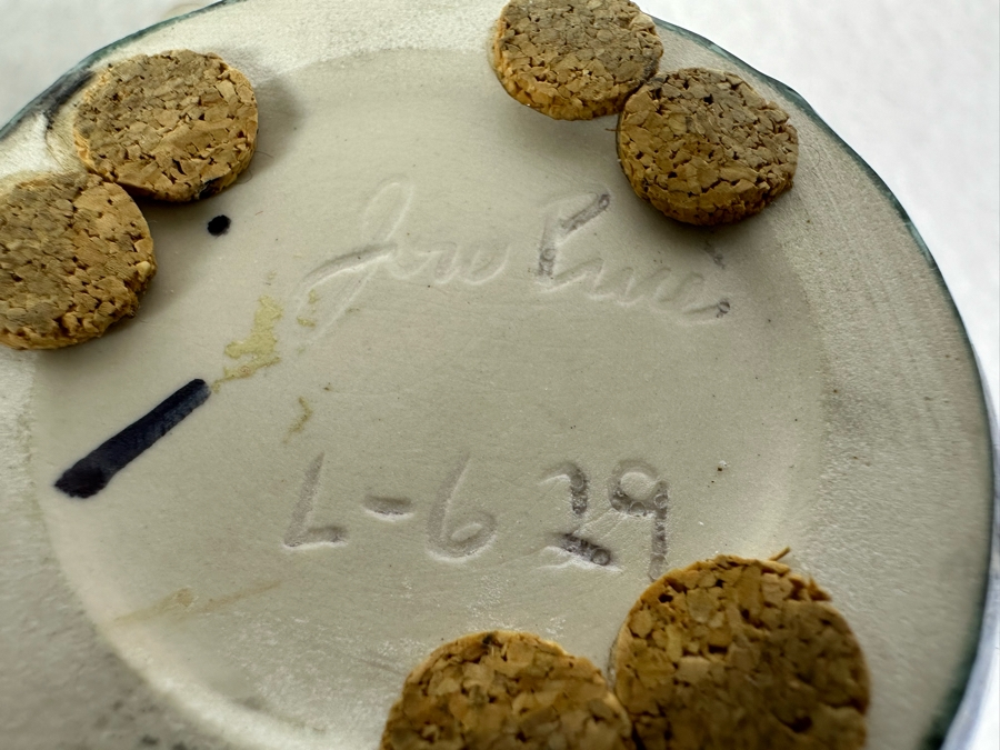Pair Of Signed Crystalline Glaze Studio Pottery Vases 6.5'H [Photo 8]
