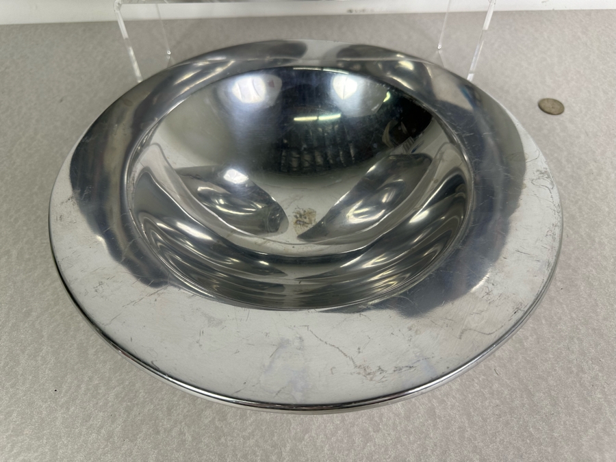 (3) Nambe Bowls: (1) Classic 639 12'W & (2) 569 Bowls 9'W [Photo 4]