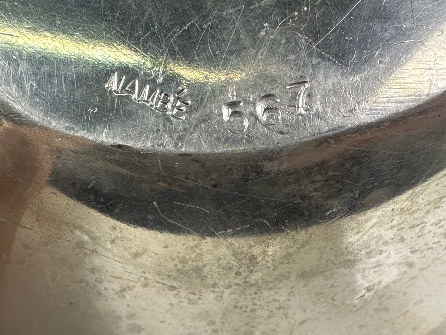 (6) Nambe Bowls, (1) Nambe Ashtray & (1) Nambe Vase (579, 530, 567, 515, 526, 707, 6180) Largest Is 14'W [Photo 15]