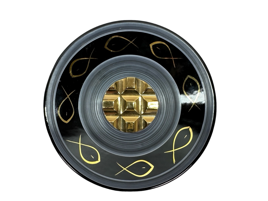 Vintage Mid-Century Modern Pottery Evans Lighter 7'H & Matching Ashtray [Photo 8]