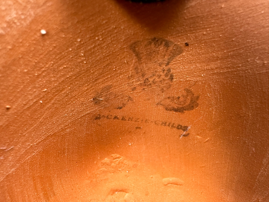 Mackenzie-Childs Hand Painted Ceramic Vase 12'H [Photo 5]