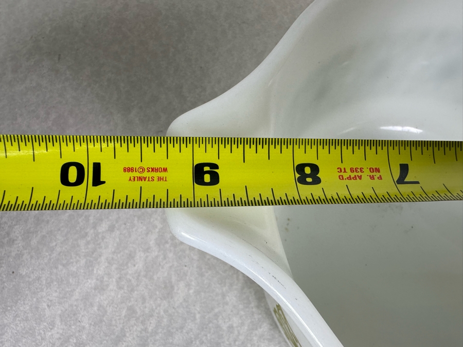 Vintage Pyrex Bowl 9.5'W & Dish 12.5'W [Photo 5]