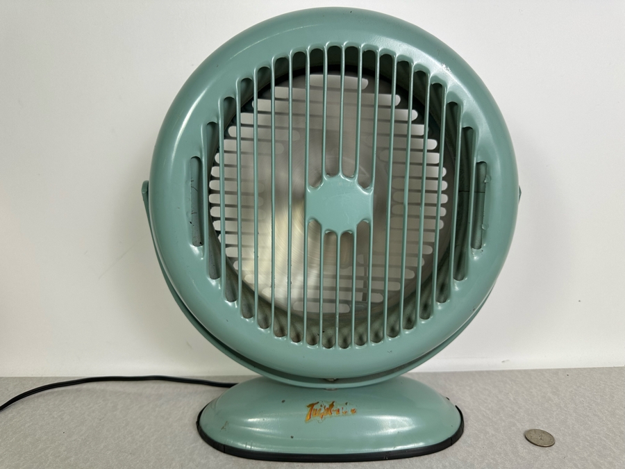 Vintage MCM Lasko Tripl-Aire Electric Fan Working 14.5'H [Photo 2]