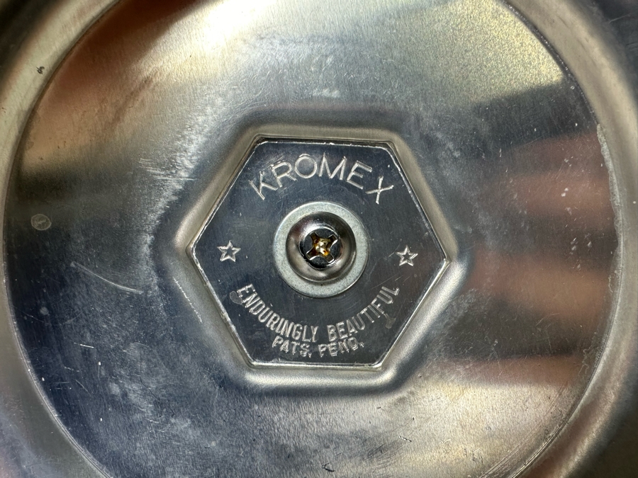 Vintage Mid-Century Modern Kromex Aluminum Ice Bucket 16'H [Photo 6]