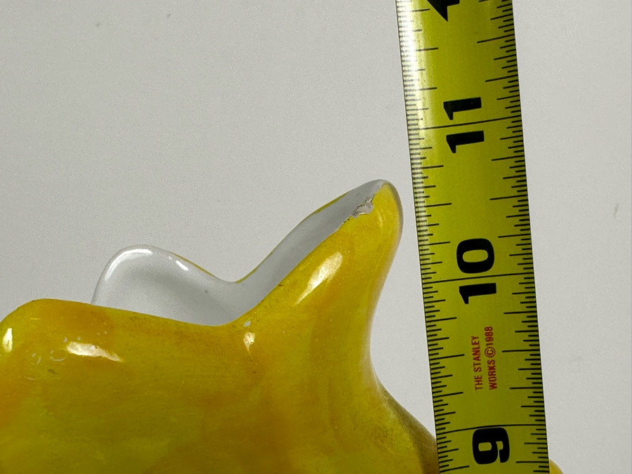 Vintage Italian Hand Painted Ceramic Rooster Pitcher 11'H [Photo 7]