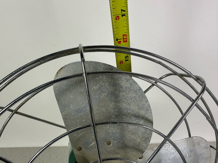 Vintage MCM Sears Roebuck And Co. Electric Fan Working 16'H [Photo 6]