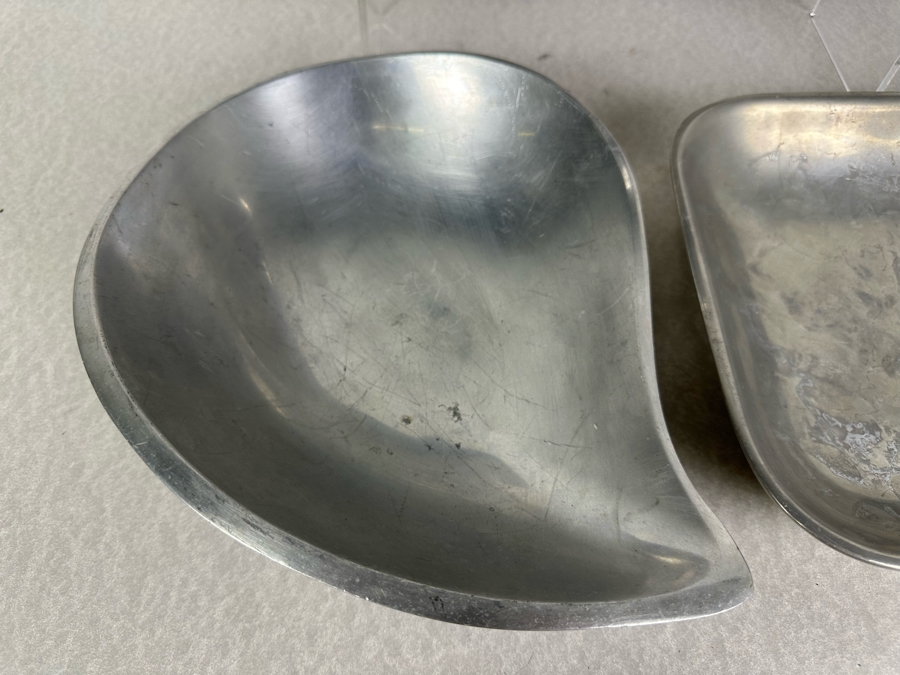 Nambe Covered Bowl and Pair of Serving Dishes  [Photo 5]