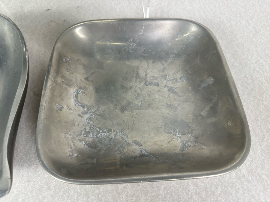 Nambe Covered Bowl and Pair of Serving Dishes  [Photo 6]