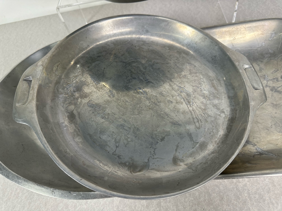 Nambe Covered Bowl and Pair of Serving Dishes  [Photo 8]