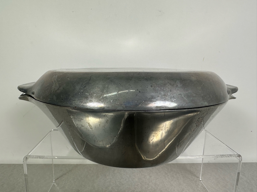 Nambe Covered Bowl and Pair of Serving Dishes  [Photo 3]