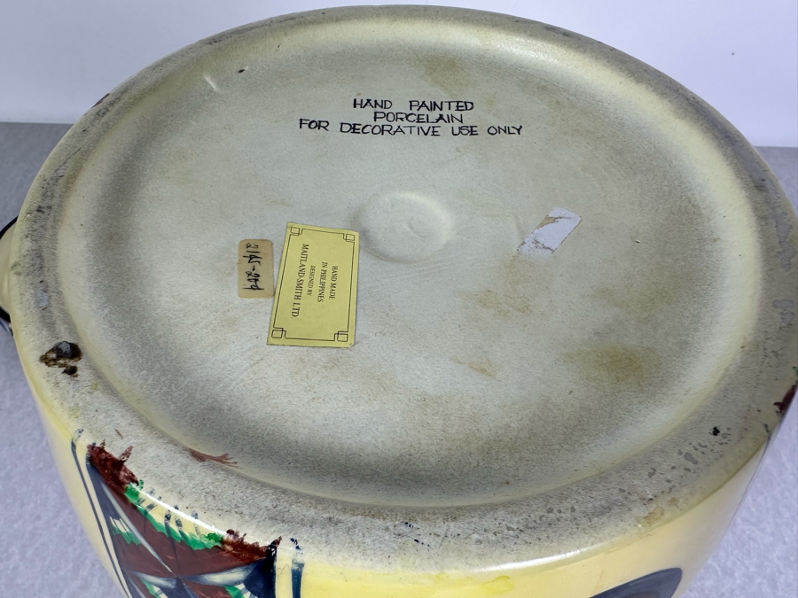 Maitland-Smith Hand Painted Porcelain Vase [Photo 6]