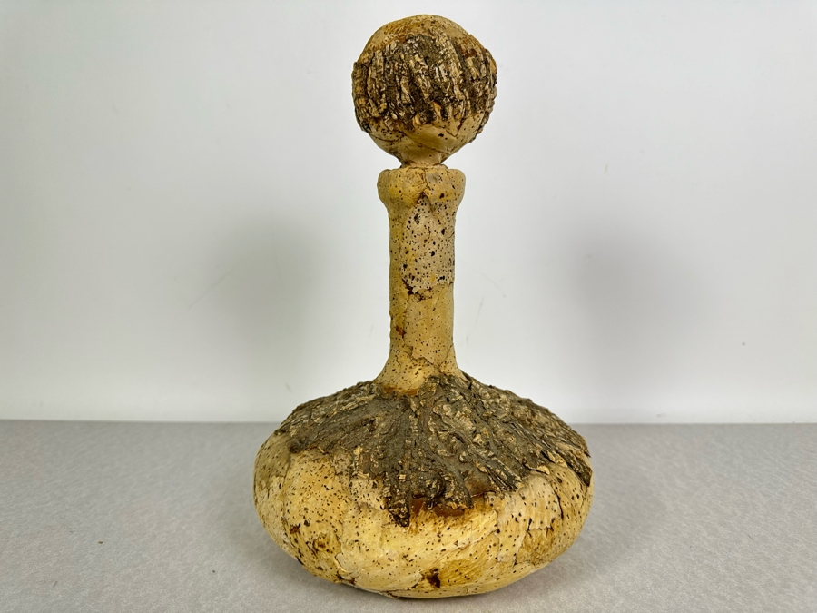 Vintage Italian Cork Covered Decanter With Stopper 12'H [Photo 4]
