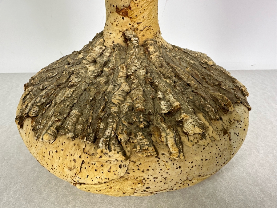 Vintage Italian Cork Covered Decanter With Stopper 12'H [Photo 2]