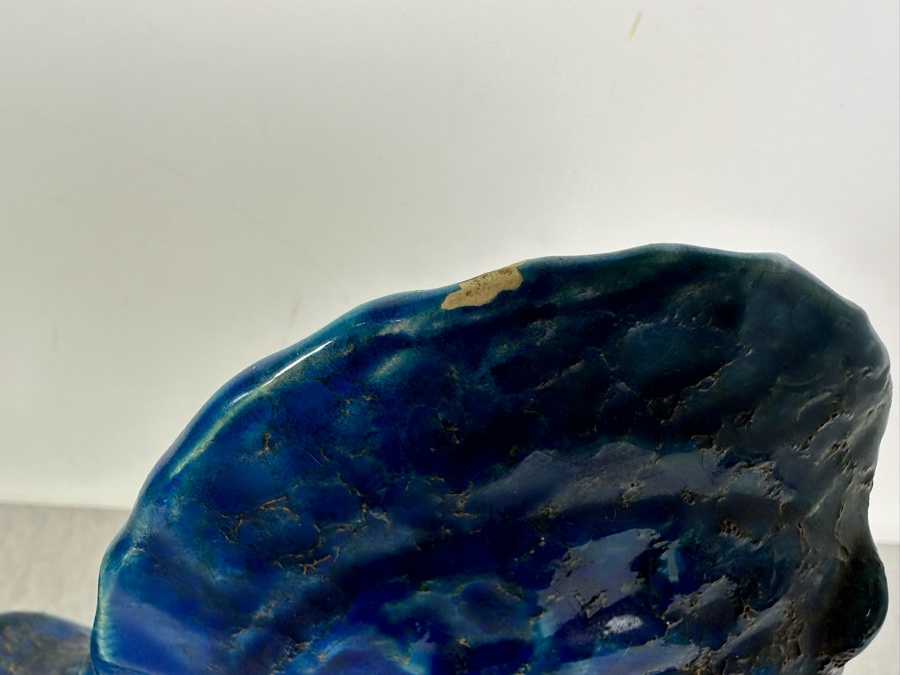 Vintage MCM Bitossi Italian Ceramic Pottery Horse Sculpture By Aldo Londi With Chinese Glazed Finish Created In Italy For Rosenthal-Netter Inc 10'W X 5'D X 10'H - See Photos For Several Chips [Photo 7]