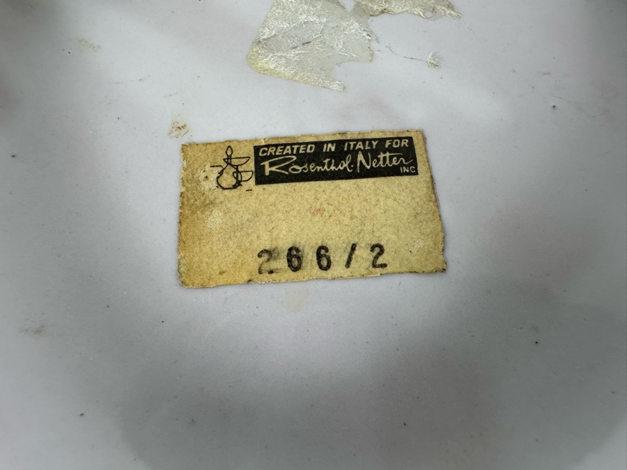 Vintage Mid-Century Modern Italian Bitossi Ceramic 'Moderna Morocco' Vase By Adlo Londi For Rosenthal Netter 8'W X 10'H	 [Photo 11]