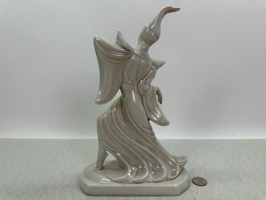 Vintage MCM Roseland Pasadena Ceramic Figurine 11'H [Photo 3]