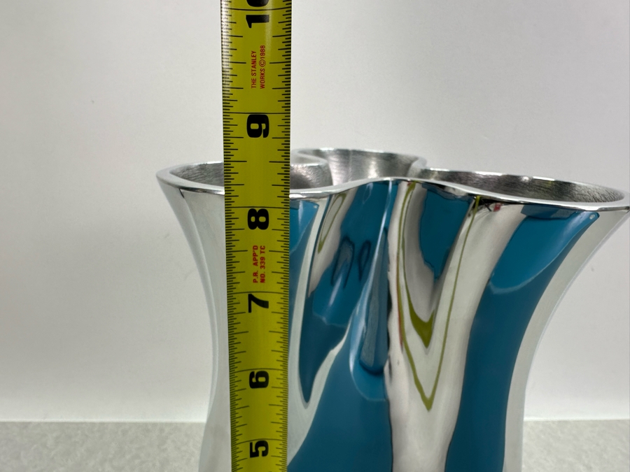 Nambe Candlesticks, Rotating Utensil Holder By Steve Cozzolino & Picture Frame [Photo 8]