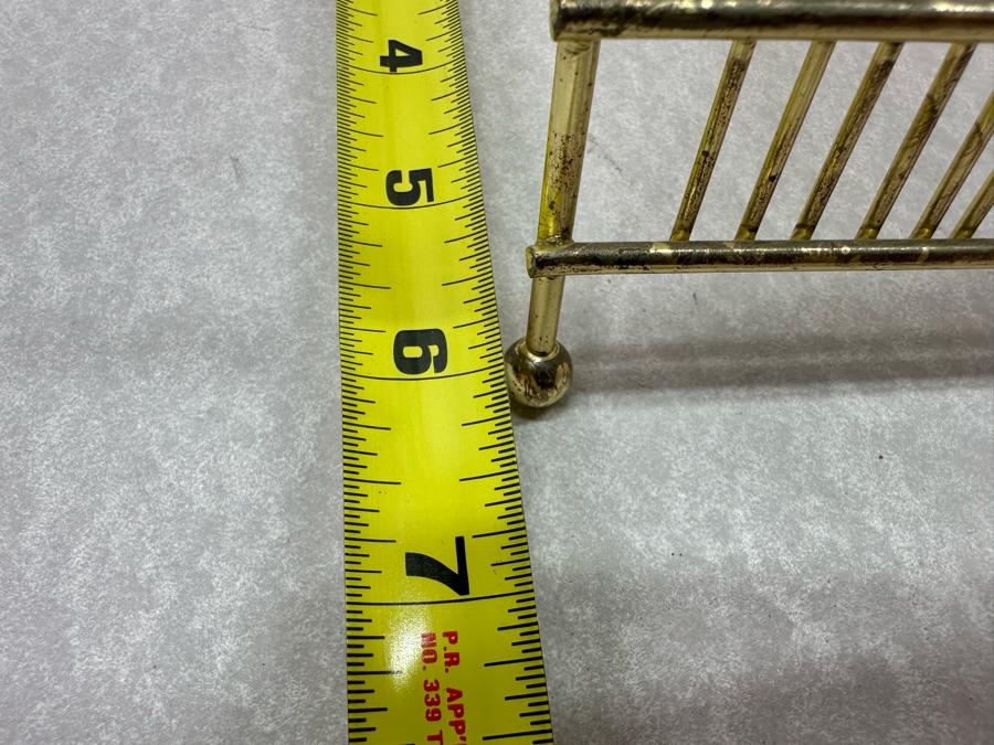 Vintage MCM 45 Vinyl Record Holder 17'W X 6'D X 6'H [Photo 4]