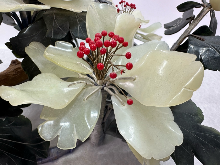 Vintage Jade Floral Centerpiece 15'W X 14'D X 7'H [Photo 8]