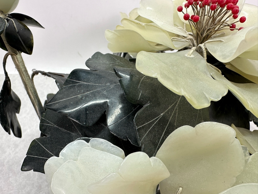 Vintage Jade Floral Centerpiece 15'W X 14'D X 7'H [Photo 9]