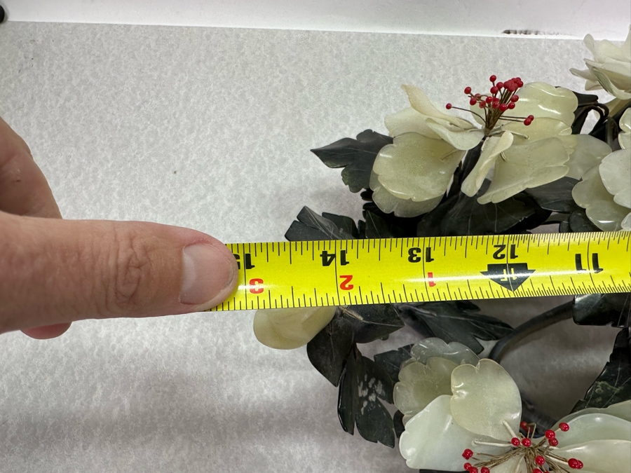 Vintage Jade Floral Centerpiece 15'W X 14'D X 7'H [Photo 16]