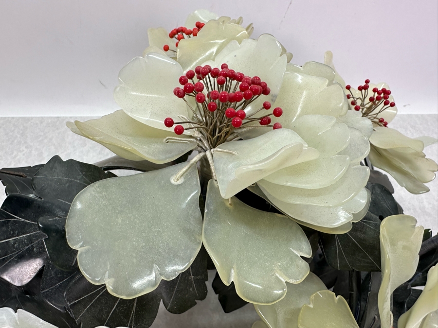 Vintage Jade Floral Centerpiece 15'W X 14'D X 7'H [Photo 7]