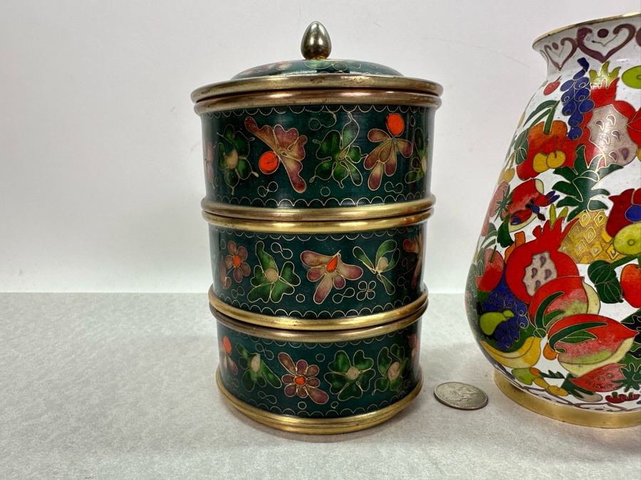 Cloisonne Lot 6'H [Photo 7]