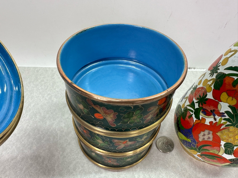Cloisonne Lot 6'H [Photo 8]