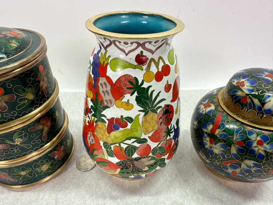 Cloisonne Lot 6'H [Photo 5]