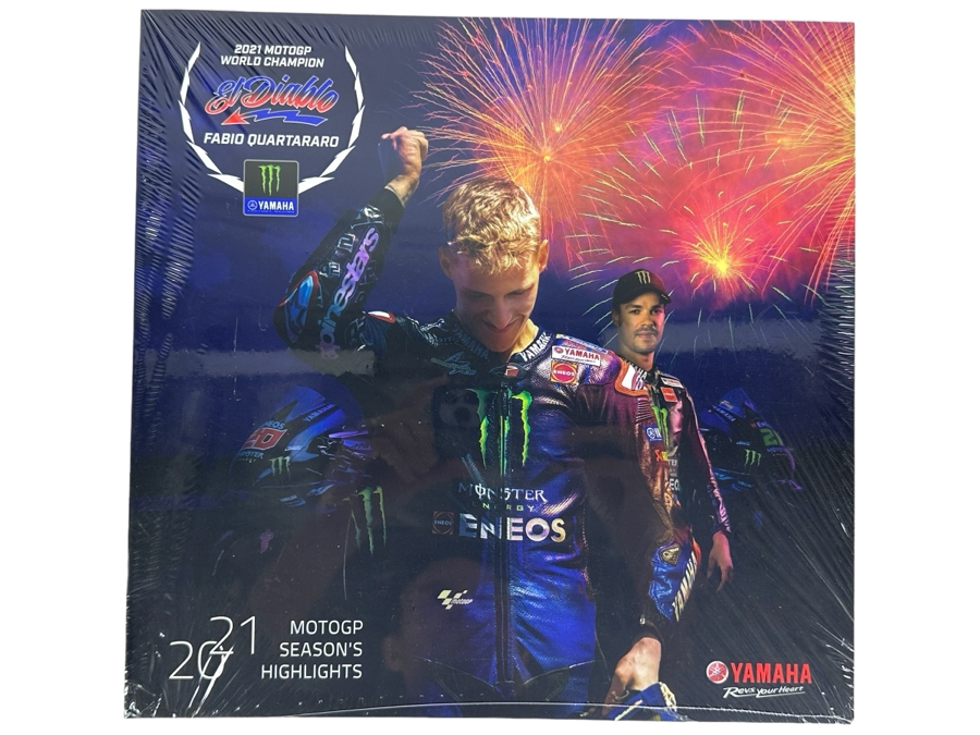 Sealed 2021 MotoGP Season's Highlights Yamaha Factory Racing Book