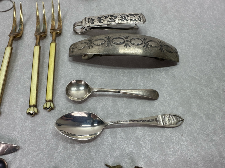 Sterling Silver Jewelry / Scrap Silver Lot 420g / 14.8oz [Photo 12]