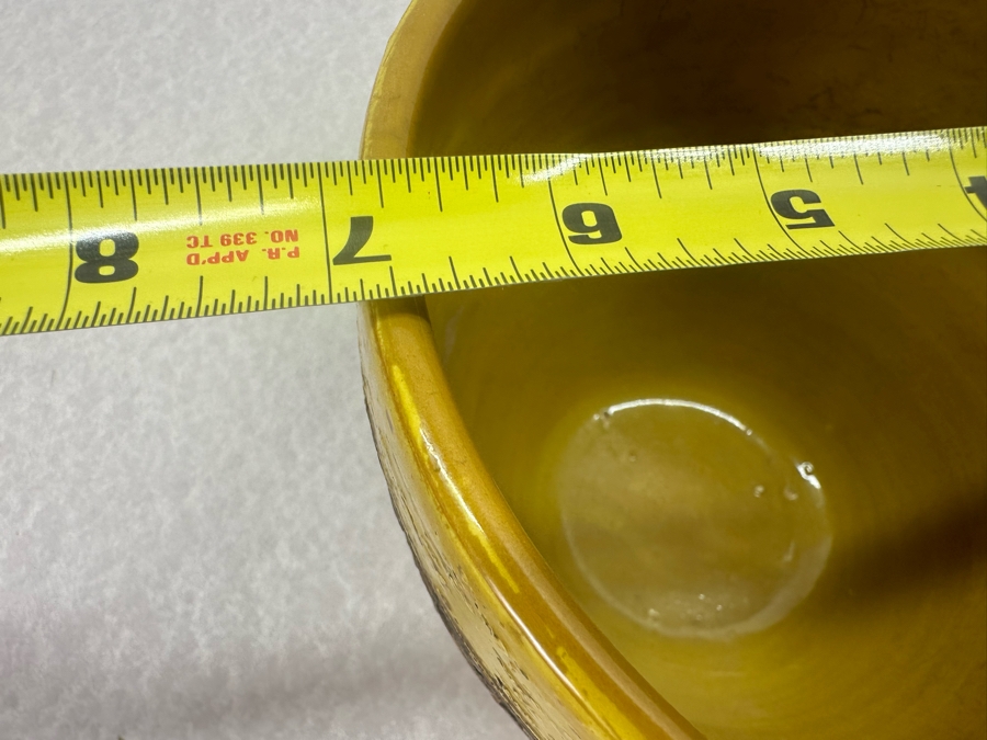 Vintage Mid-Century Modern Italian Bitossi Ceramic Pot Adlo Londi 7'W X 6'H	 [Photo 6]