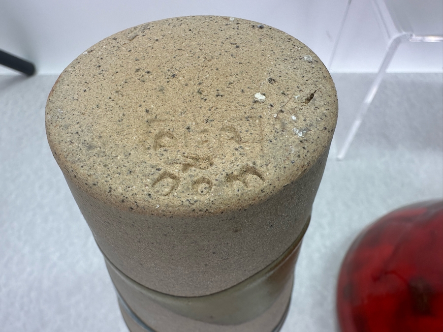 Vintage Studio Pottery Lot - All Artist Signed Except Vase In Top Middle [Photo 10]